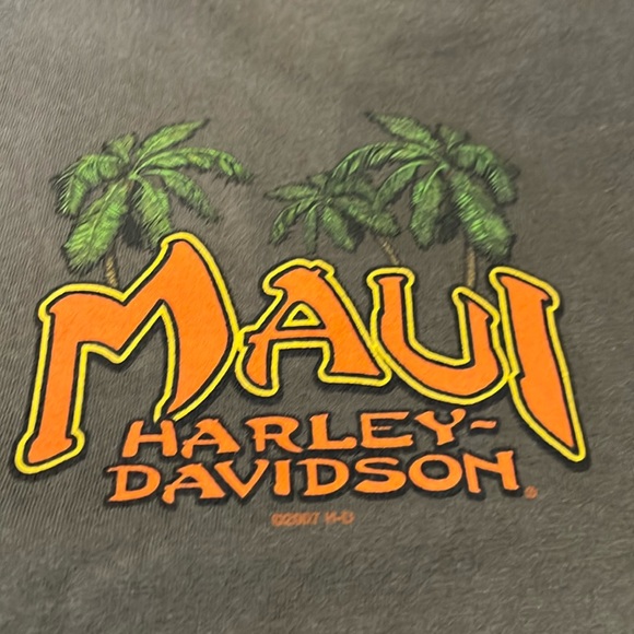 2X Harley Maui, Lahaina shirt 2007 - Picture 2 of 4